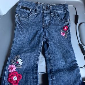 Flower jeans
